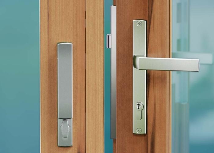 Dual Point Lock for Exterior Folding Doors by Brio